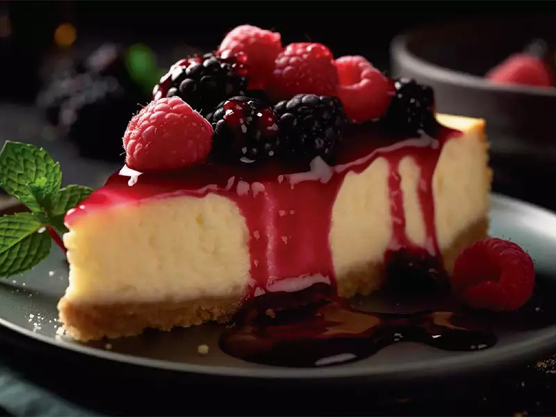 Cheesecake de Frutas Vermelhas